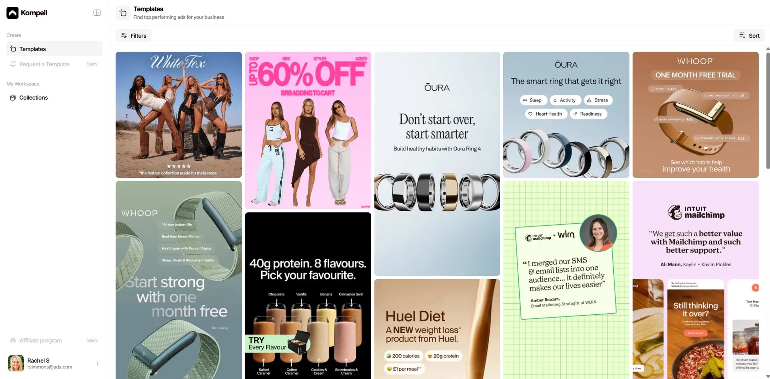 Kompell Ad Templates